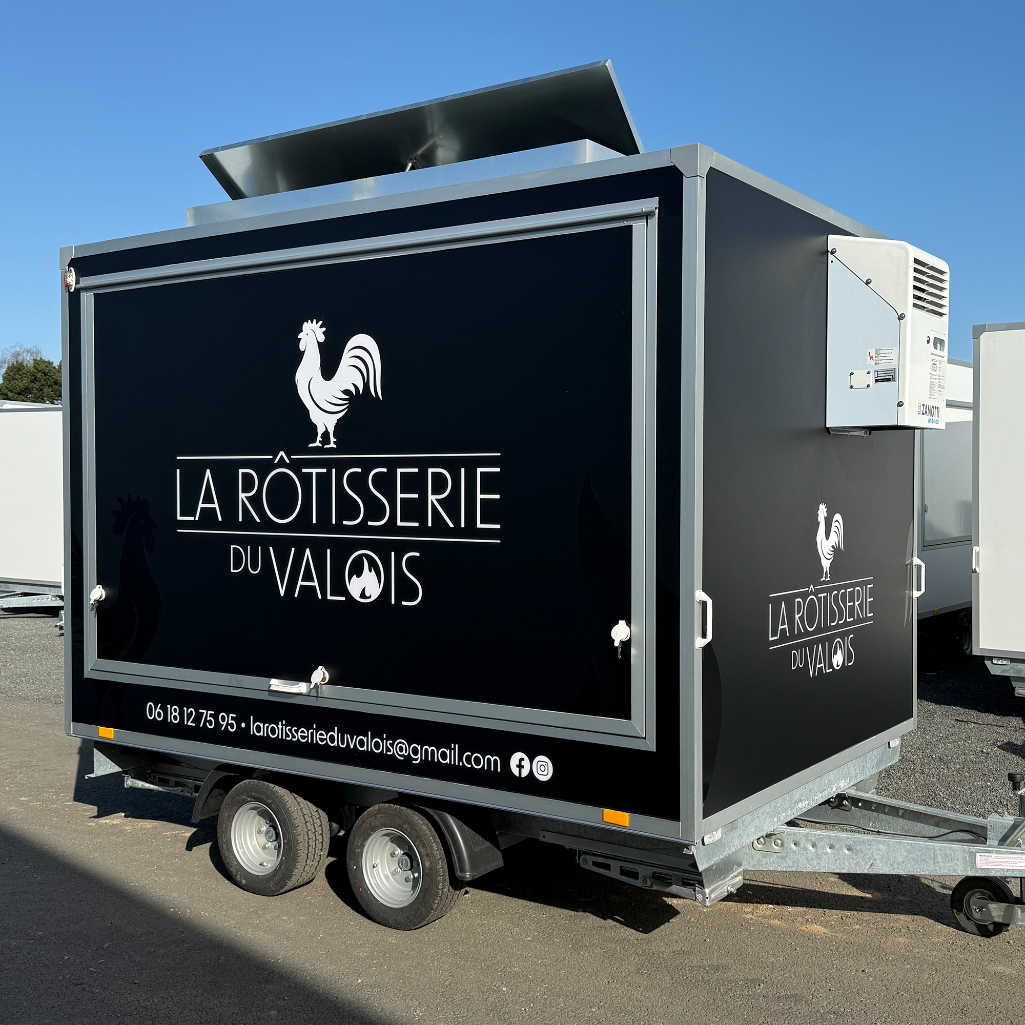 Remorque Rôtisserie